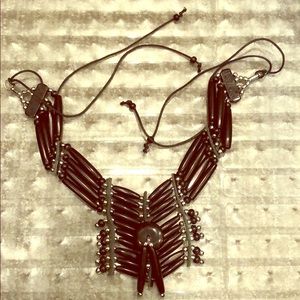 LF boutique Stores Bones necklace Coachella